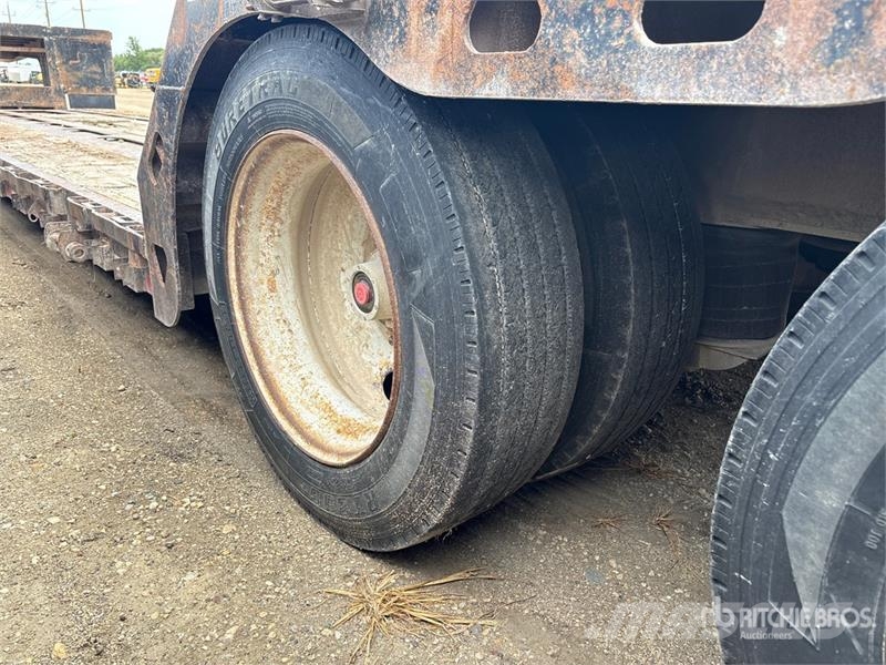 Trail King T/A Extendable Removable Gooseneck Lowboy Trailer Plataformas bajas