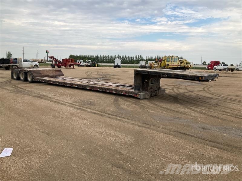 Trail King T/A Extendable Removable Gooseneck Lowboy Trailer Dieplader