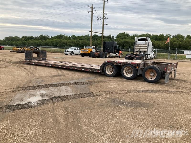 Trail King T/A Extendable Removable Gooseneck Lowboy Trailer Dieplader