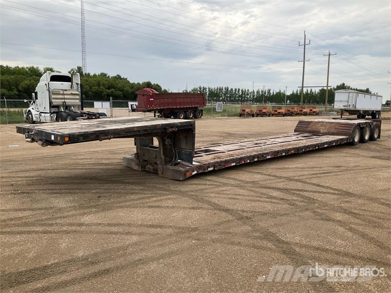 Trail King T/A Extendable Removable Gooseneck Lowboy Trailer Dieplader