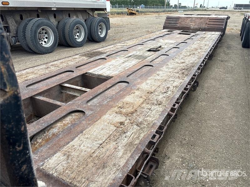 Trail King T/A Extendable Removable Gooseneck Lowboy Trailer Plataformas bajas