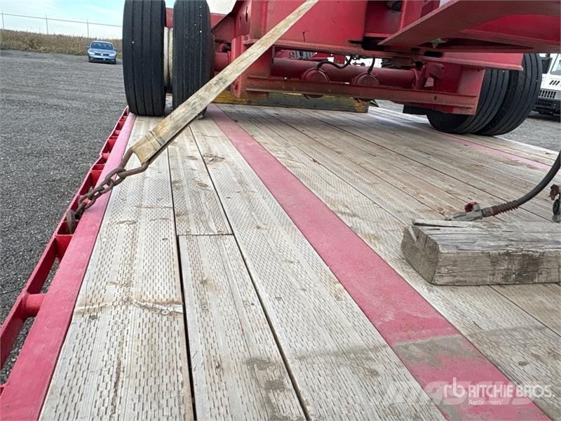 Trail King TK100ES Tri/A 55 Ton Trombone-Low Profile Step Dec 平板拖车