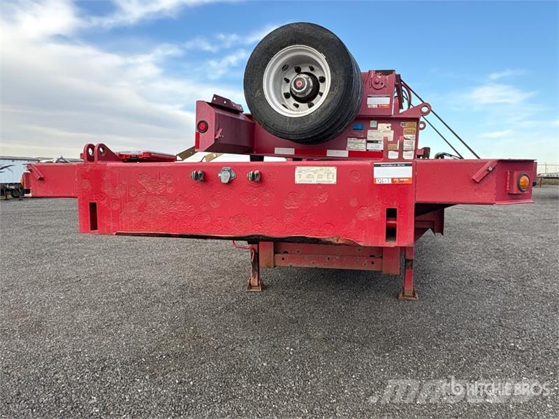 Trail King TK100ES Tri/A 55 Ton Trombone-Low Profile Step Dec 平板拖车
