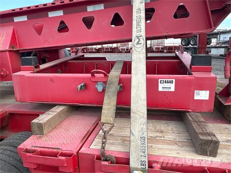 Trail King TK100ES Tri/A 55 Ton Trombone-Low Profile Step Dec 平板拖车