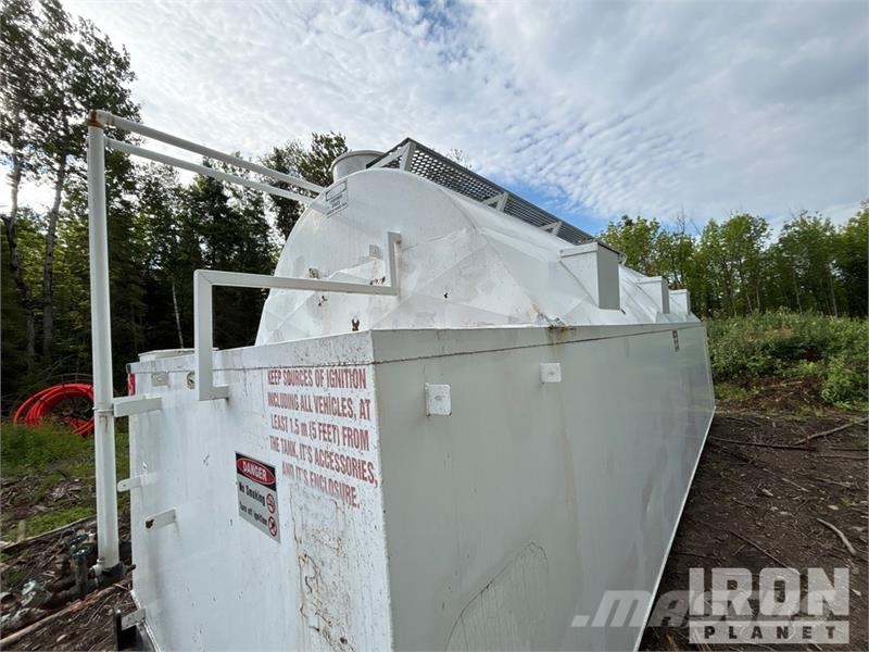 Trail-Rite 50000 L Skid Mounted Steel Cell Fuel Ta 연료 및 첨가제 탱크