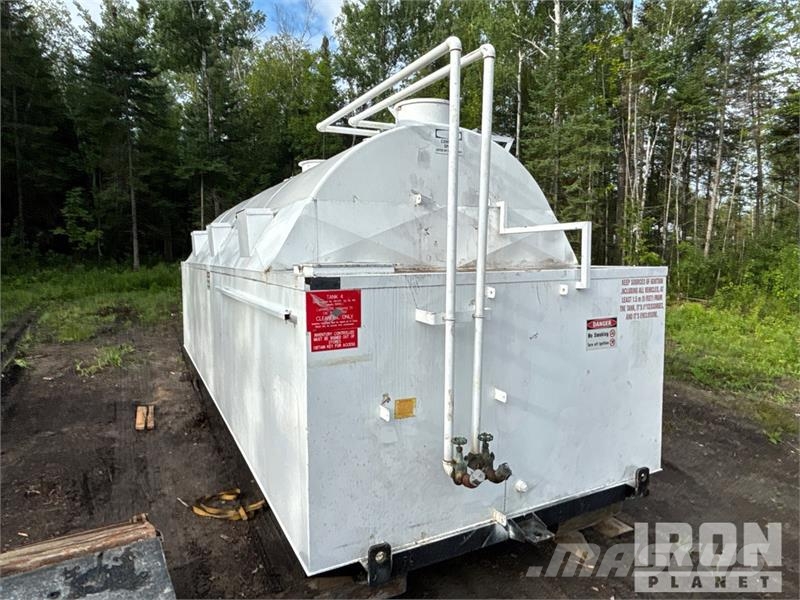 Trail-Rite 50000 L Skid Mounted Steel Cell Fuel Ta 연료 및 첨가제 탱크