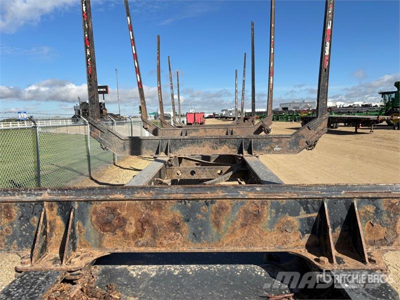 Trailex 50 ft Quad/A Hayrack Log Trailer Rönkszállító pótkocsik