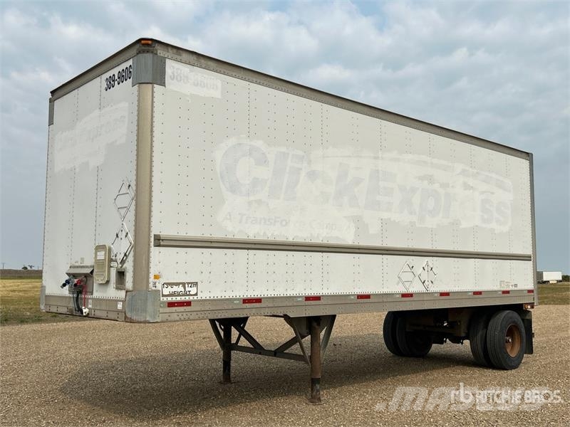 Trailmobile 28 ft x 102 in S/A Van Trailer Cajas de remolque