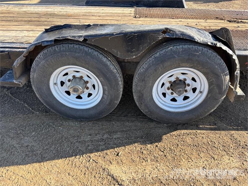 Trailtech 20 ft T/A Tilt Deck Trailer Przyczepy niskopodłogowe