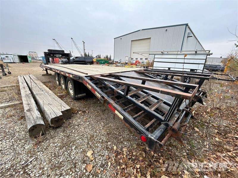 Trailtech 21000 lb 24 ft Tri/A Gooseneck Equipment Trailer 清障车