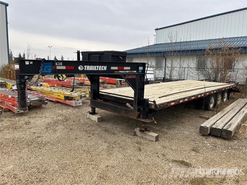 Trailtech 21000 lb 24 ft Tri/A Gooseneck Equipment Trailer 清障车