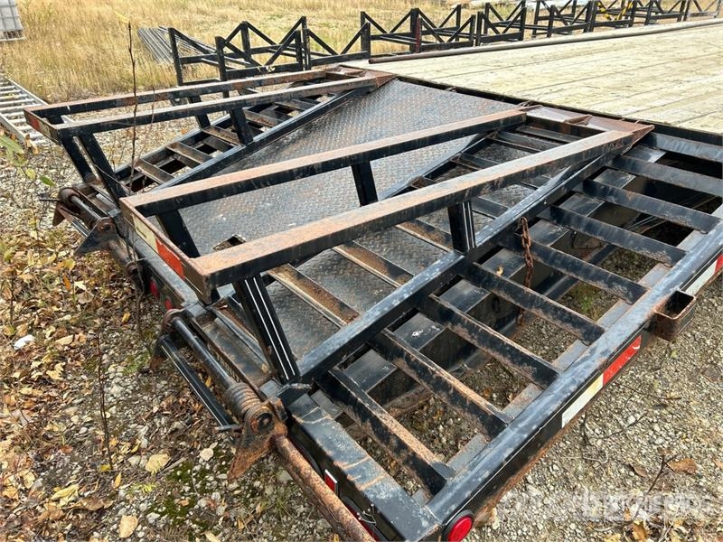 Trailtech 21000 lb 24 ft Tri/A Gooseneck Equipment Trailer 清障车