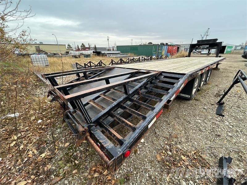 Trailtech 21000 lb 24 ft Tri/A Gooseneck Equipment Trailer 清障车