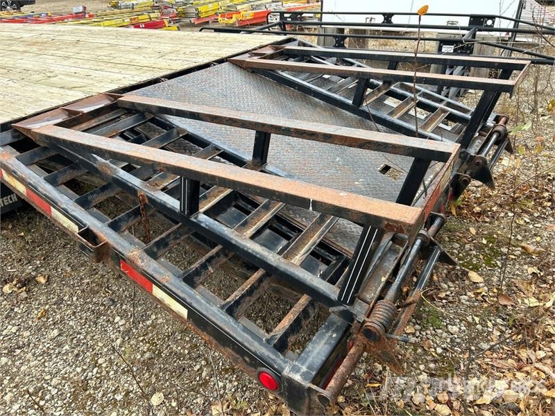 Trailtech 21000 lb 24 ft Tri/A Gooseneck Equipment Trailer 清障车