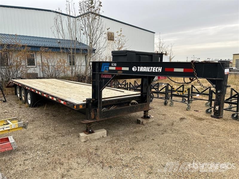 Trailtech 21000 lb 24 ft Tri/A Gooseneck Equipment Trailer 清障车
