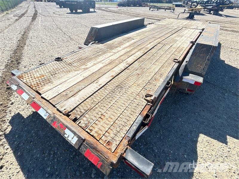 Trailtech 23 ft Tri/A Tilt Deck Trailer Nizki nakladalci