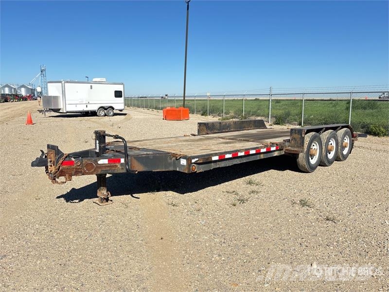 Trailtech 23 ft Tri/A Tilt Deck Trailer Nizki nakladalci