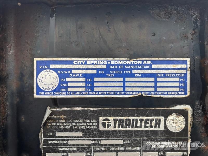 Trailtech 30 ft T/A Gooseneck Equipment Trailer Ρυμούλκες μεταφοράς οχημάτων