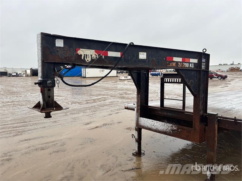 Trailtech 30 ft T/A Gooseneck Equipment Trailer Ρυμούλκες μεταφοράς οχημάτων