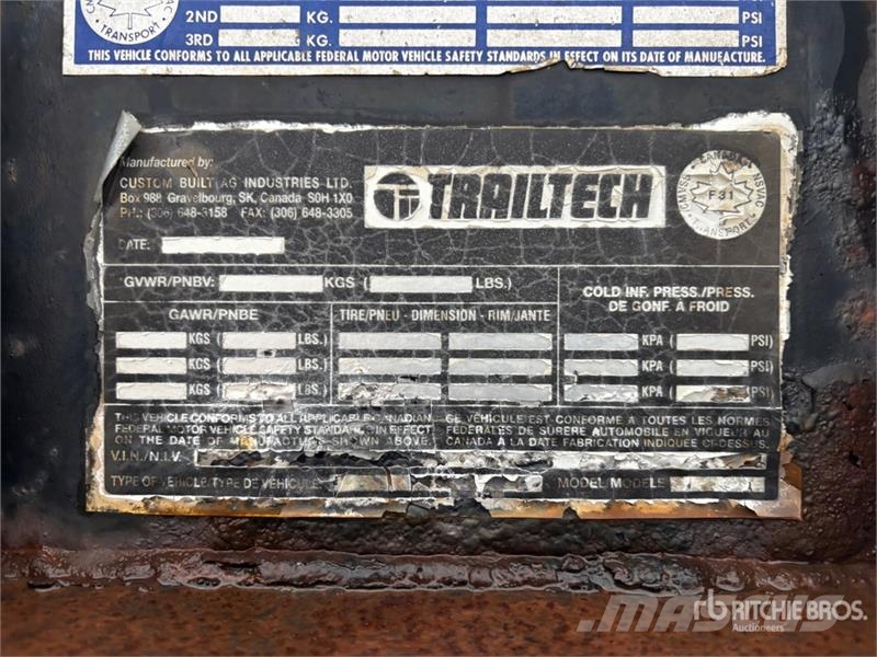 Trailtech 30 ft T/A Gooseneck Equipment Trailer Ρυμούλκες μεταφοράς οχημάτων