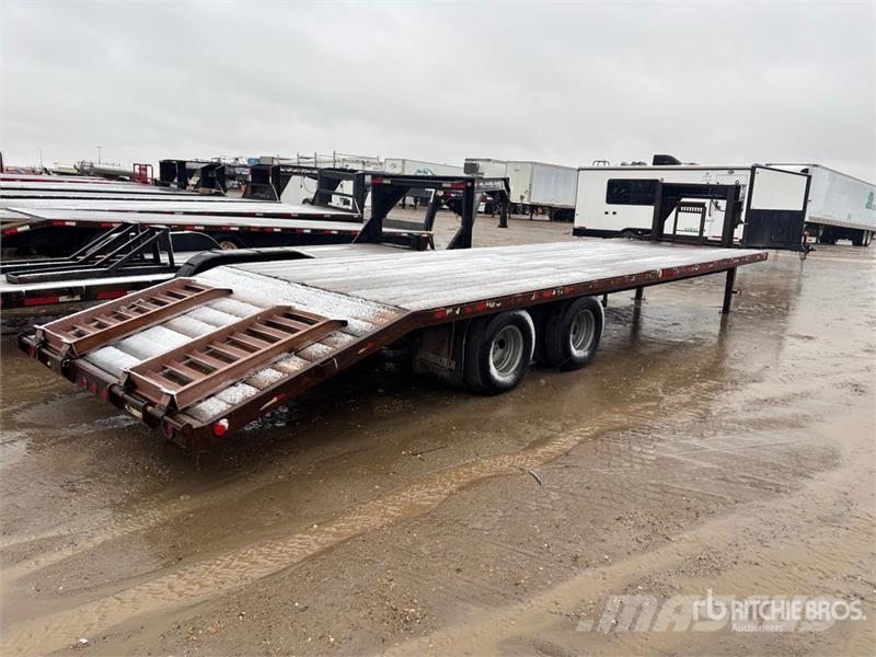 Trailtech 30 ft T/A Gooseneck Equipment Trailer Ρυμούλκες μεταφοράς οχημάτων