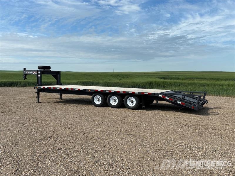 Trailtech 30 ft Tri/A Gooseneck Flatbed Trailer Flatbed/Dropside trailers
