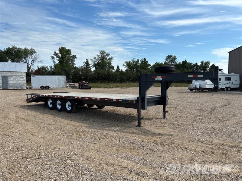 Trailtech 30 ft Tri/A Gooseneck Flatbed Trailer Flatbed/Dropside trailers