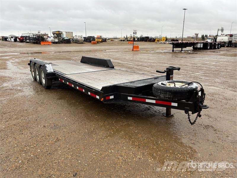 Trailtech L370 25 ft Tri/A Tilt Deck Trailer Caricatore basso