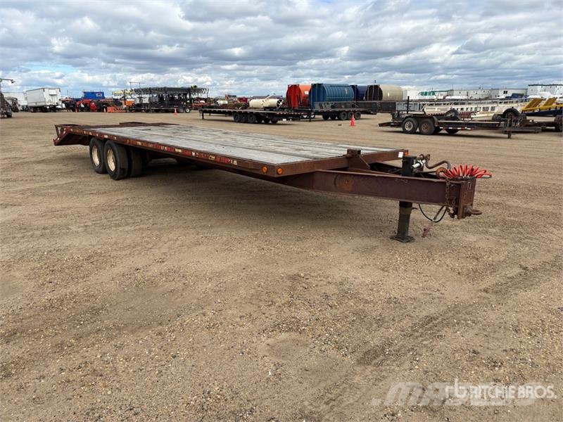 Trailtech TD210 31 ft T/A Equipment Trailer Járműszállító pótkocsik