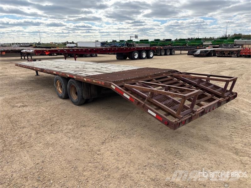 Trailtech TD210 31 ft T/A Equipment Trailer Járműszállító pótkocsik