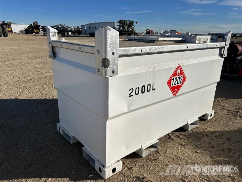 Transcube 2500 L Steel Fuel Tank Degvielas un piedevu tvertnes
