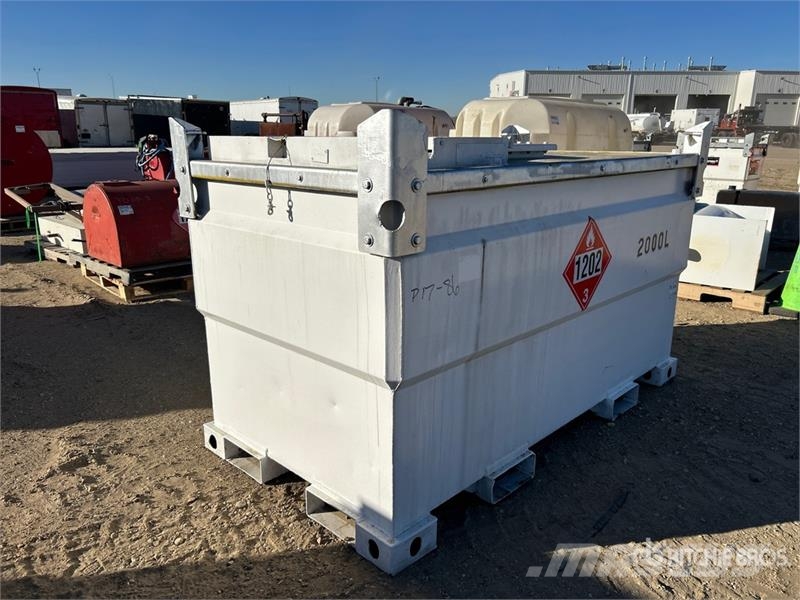 Transcube 2500 L Steel Fuel Tank Degvielas un piedevu tvertnes
