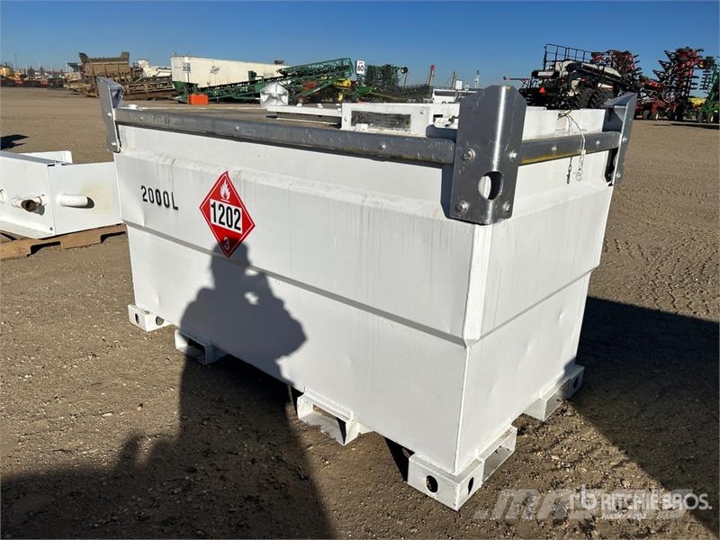 Transcube 2500 L Steel Fuel Tank Degvielas un piedevu tvertnes