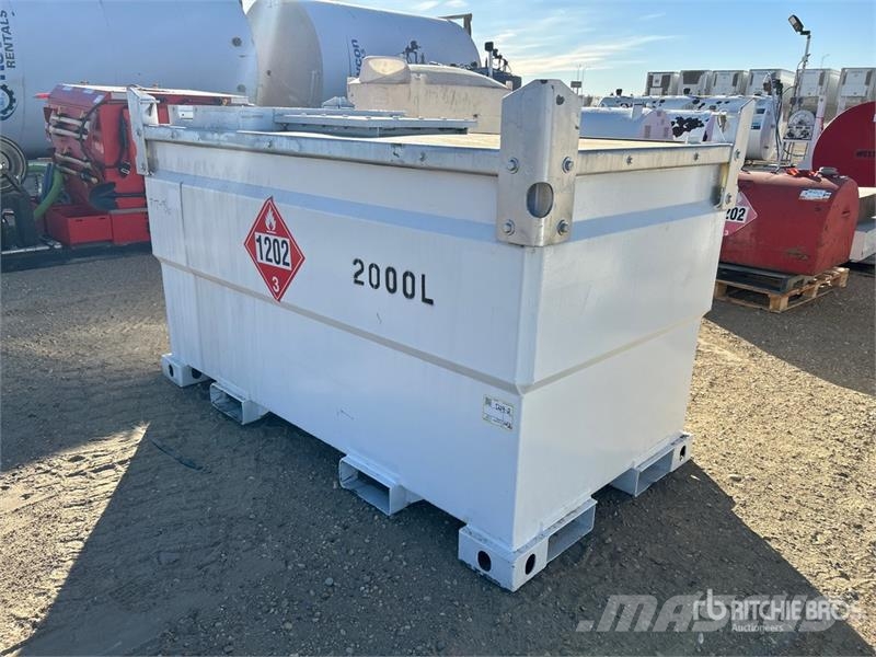 Transcube 2500 L Steel Fuel Tank Degvielas un piedevu tvertnes