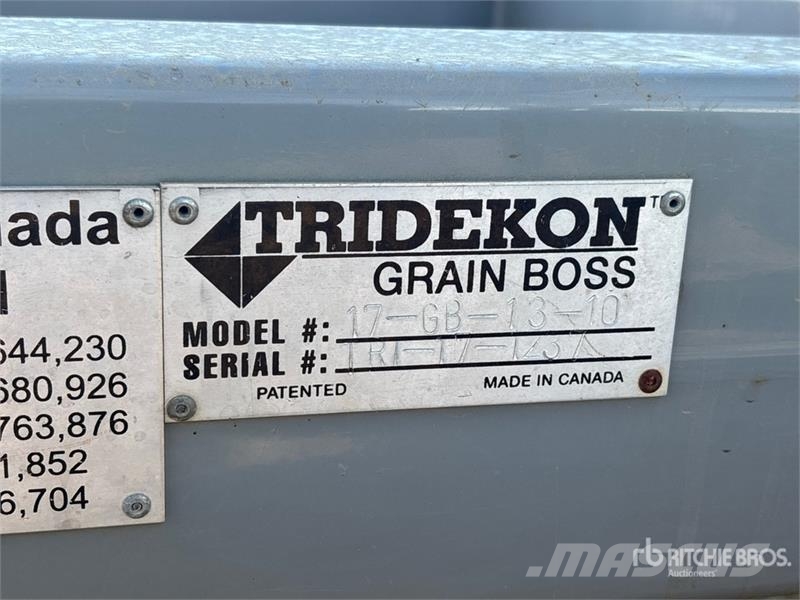 Tridekon Grain Boss 17-GB-13-10 Grain Extractor Grain cleaning equipment