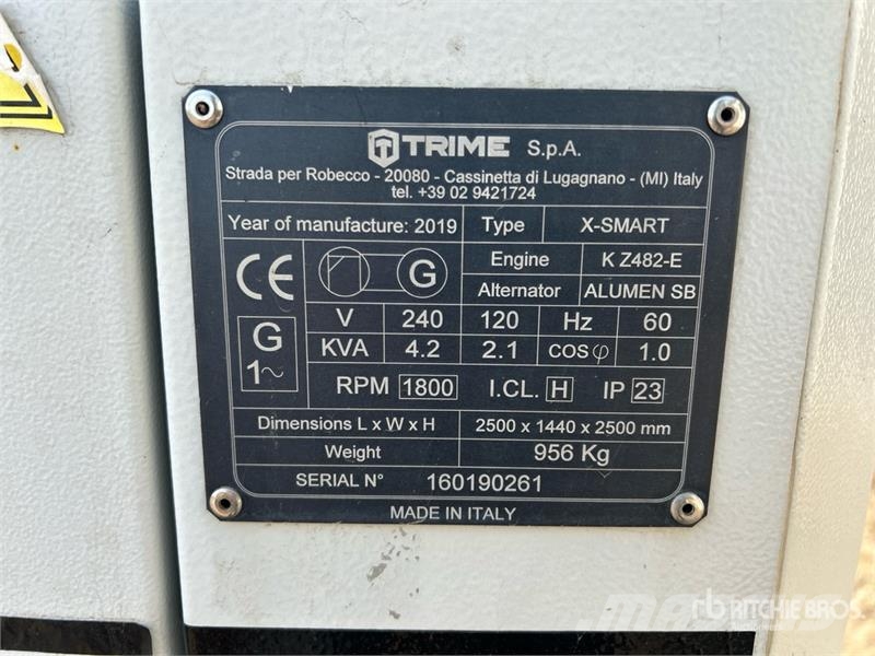 Trime X-Smart 4.2 kVA Light Tower Πύργοι προβολέων