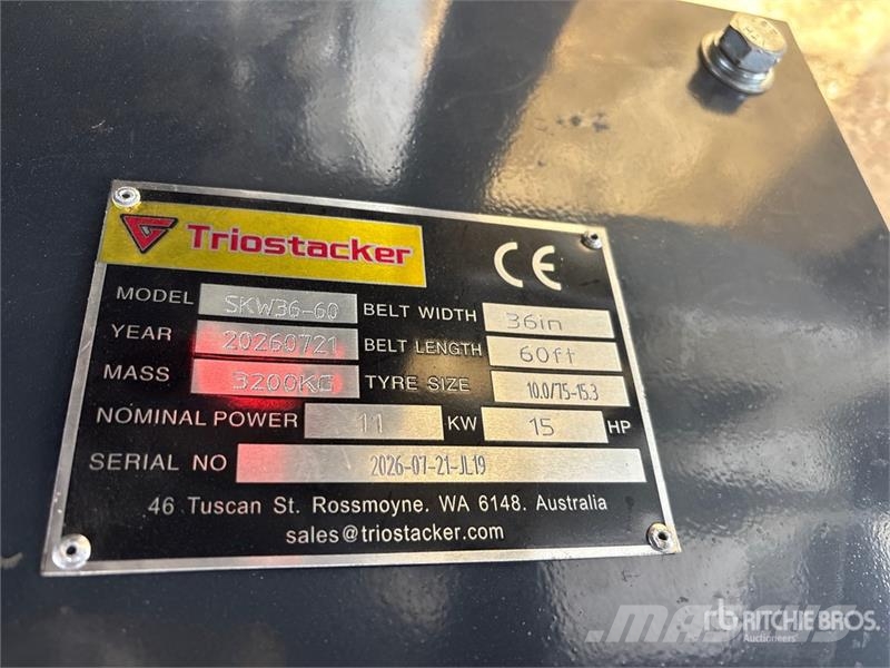 TRIOSTACKER SKW36-60 36 in x 60 ft Portable Radial Bouw - Overige