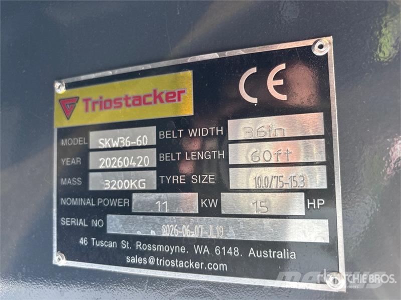 TRIOSTACKER SKW36-60 36 in x 60 ft Portable Radial Строителство - Други