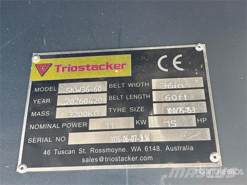 TRIOSTACKER SKW36-60 36 in x 60 ft Portable Radial Строителство - Други