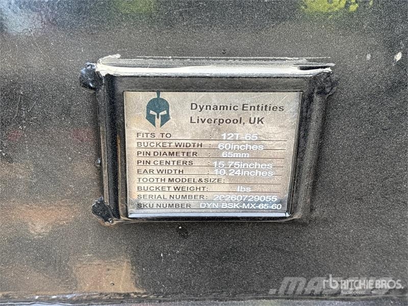 Trojan 120CL 60 in Screening Excavator Bucket - Fits 65mm Žlice