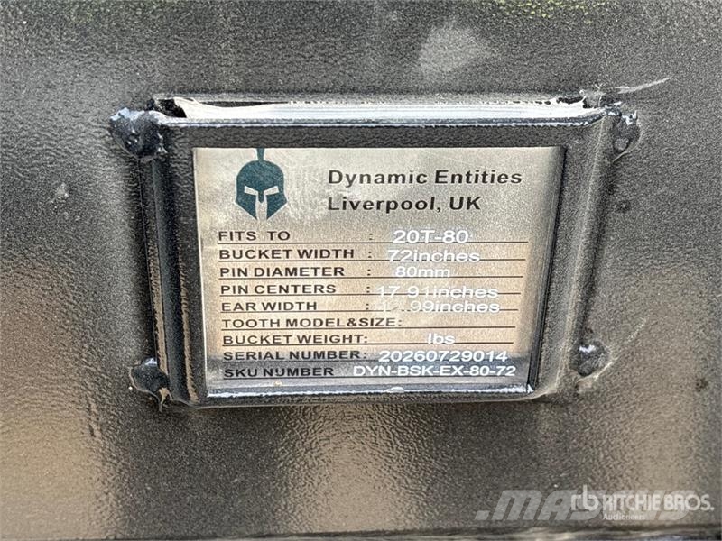 Trojan 200CL 72 in Screening Excavator Bucket - Fits 80mm Žlice