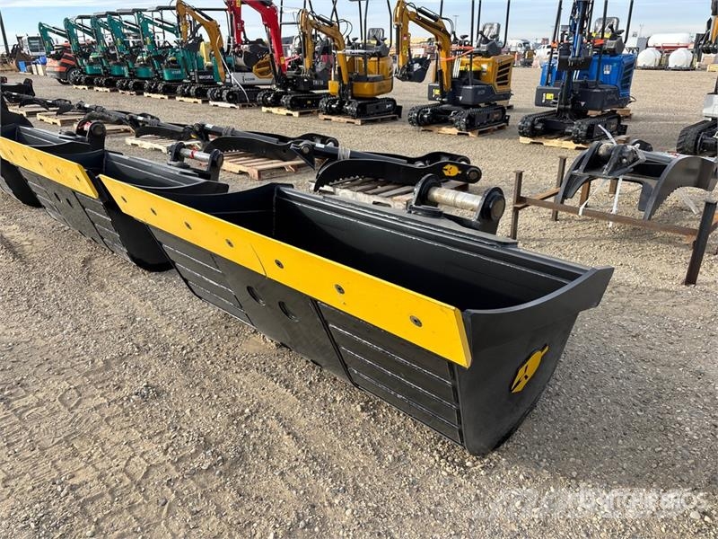 Trojan 200CL 72 in Tilting Excavator Bucket - Fits 80mm C دلاء