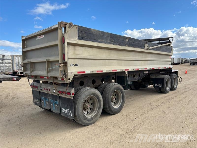 Trojan 26 ft Quad/A End Dump Trailer 自卸拖车