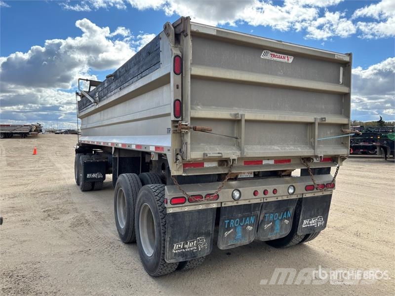 Trojan 26 ft Quad/A End Dump Trailer 自卸拖车
