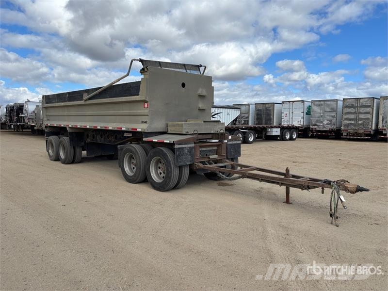 Trojan 26 ft Quad/A End Dump Trailer 自卸拖车