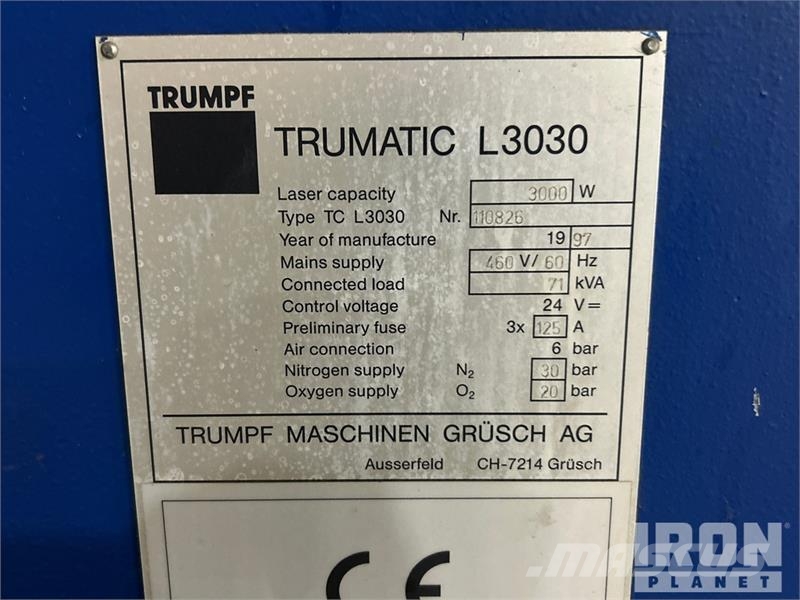 Trumatic L3030 Electric Laser Cutter Utilaje construcții - Altele