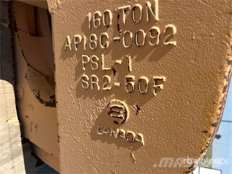TSM 160 ton Block Hook Combination (Unused) Perdirbimo įranga