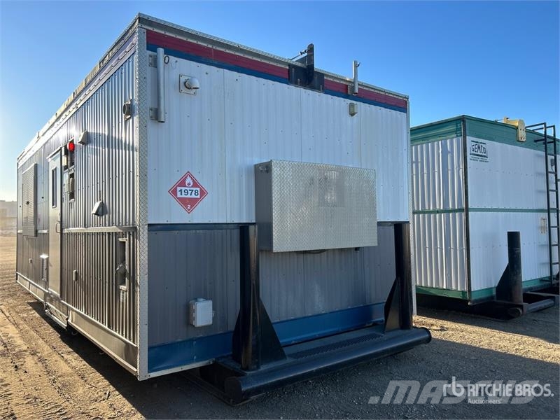 Twin Anchor 48 ft x 12 ft Skid-Mounted Mobile Offi Būvniecība- Citi