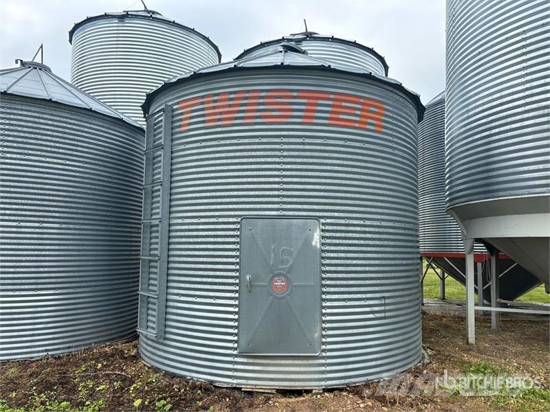 Twister +/- 1500 bu 4 Ring Hopper Grain Bin Sonstige Ernte Verarbeitung und -lagerung