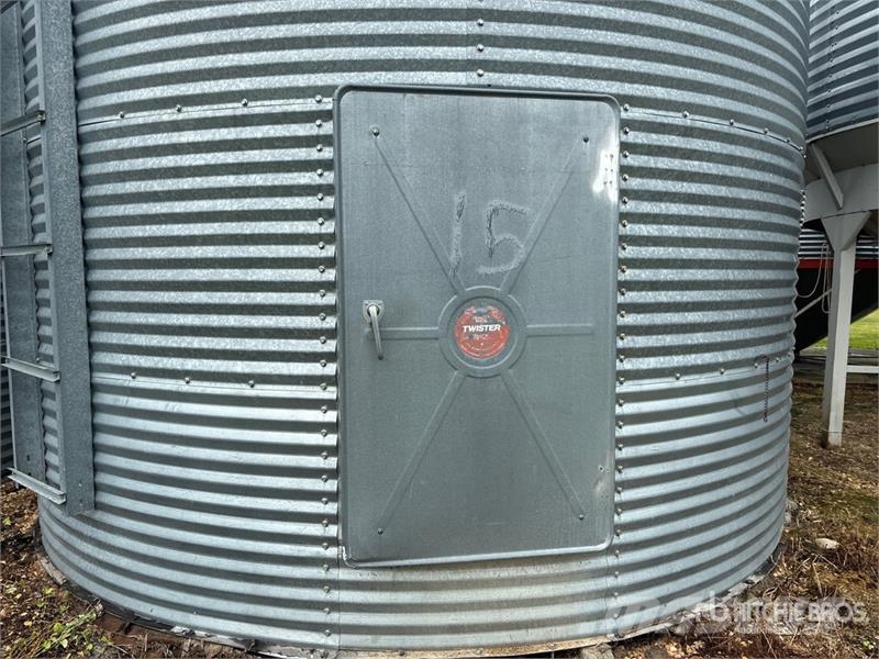 Twister +/- 1500 bu 4 Ring Hopper Grain Bin Sonstige Ernte Verarbeitung und -lagerung